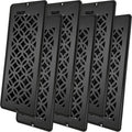 4 x12 Floor Register, Floor Vent Cover, Screws Included, Air Vents, All Steel by Unknown