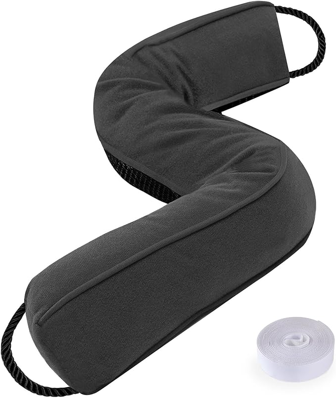 Sunolga Door Draft Stopper, Removable Washable Cover, Dark Gray | Weighted Gap by SunolgaIndustriesInc