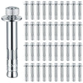 100 Pack 1/4" x 1-3/8" Sleeve Anchors by Otoolling