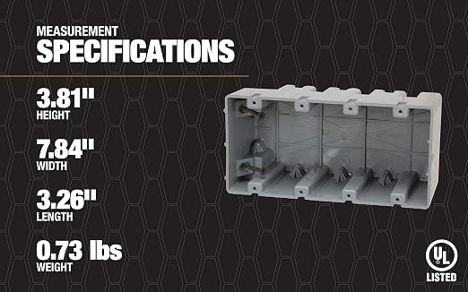 Southwire MSB4G Four Gang Device Box - Image 2