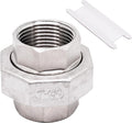 1Pcs 304 Stainless Steel Union, Class 150 by SWZHAI