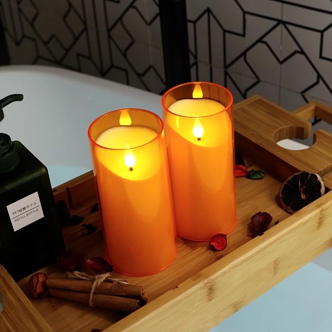 NURADA Flameless Candles with Remote and Timer - Image 7