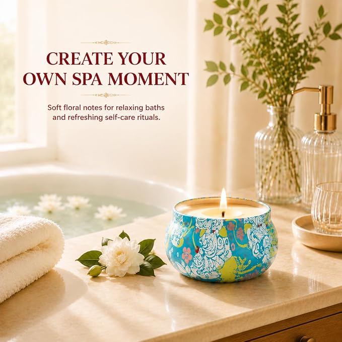12 Pack Scented Candles Gifts for Women: Soy Wax Candles for Home Scented | - Image 5