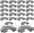 Liquid Tight Connector 3/4 Inch 90 Degree Non Metallic Flex Electrical Conduit by Maitys