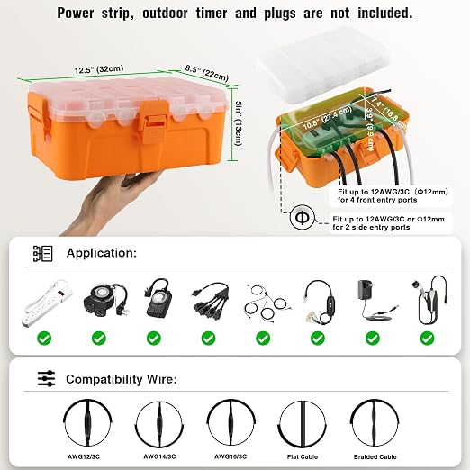 Large Outdoor Electrical Box - Image 3
