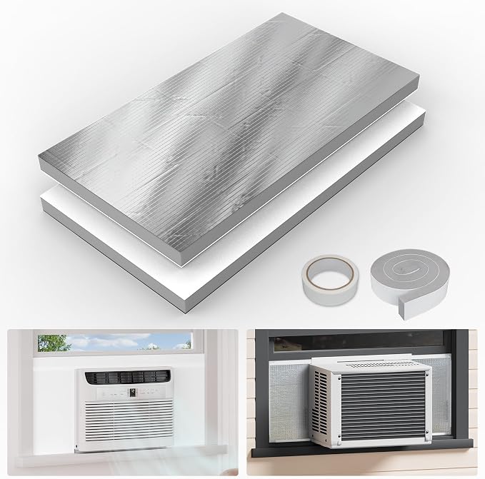 Flamorrow Window AC Insulated Foam Panels by Flamorrow