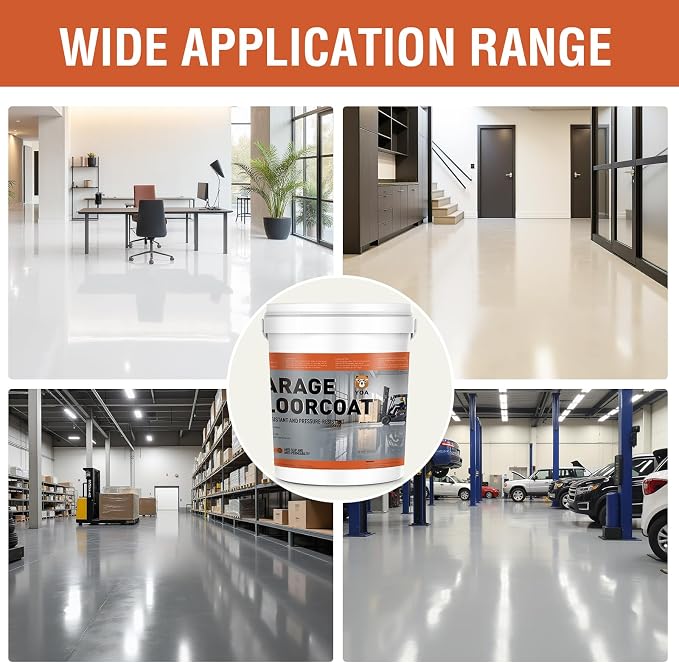 YOA Professional Epoxy Floor Coating, Acrylic Concrete Paint, Suitable - Image 6