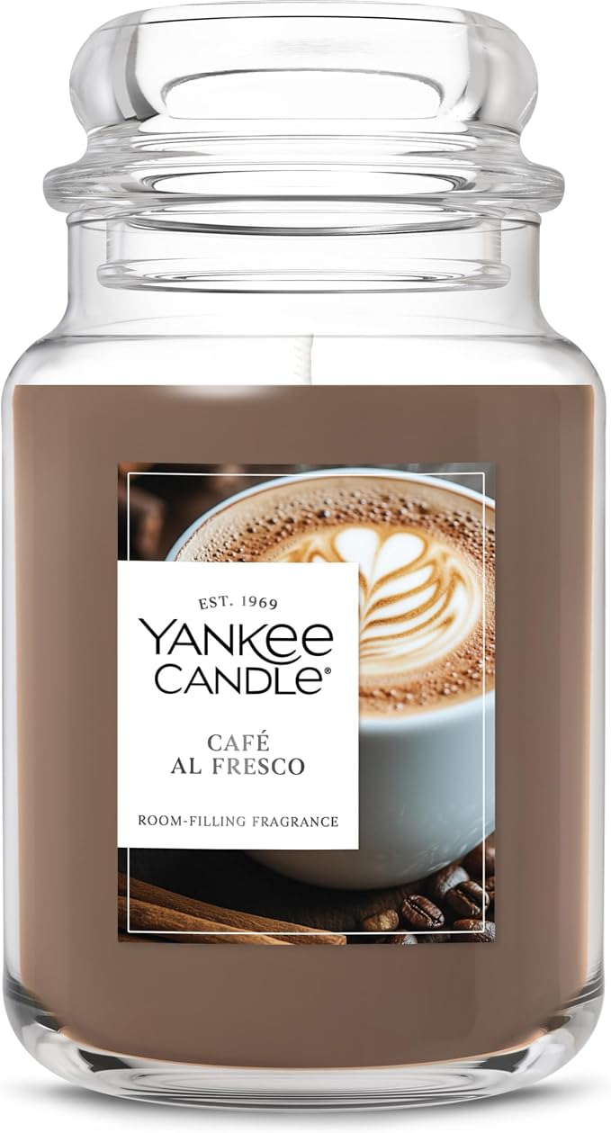 Yankee Candle Café Al Fresco Scented Candle, 22oz Large Jar by Unknown