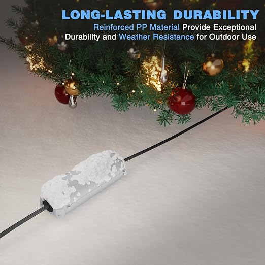 3 Pack Outdoor Extension Cord Waterproof Cover, - Image 7