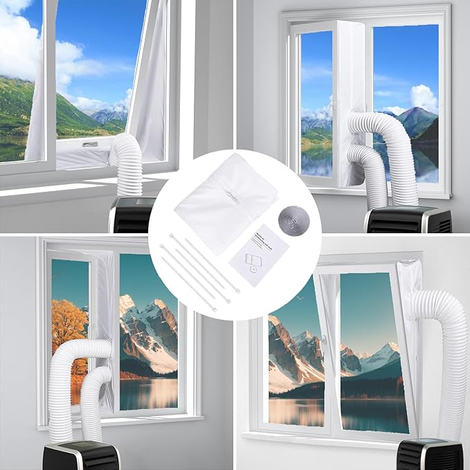 3M Window Seal Kit for Portable Air Conditioner, 100% Sealing Effect Window - Image 7