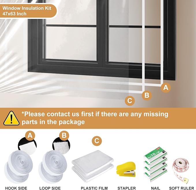 Adjustable Window Insulation Kit - Image 3