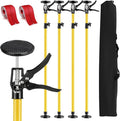 4PK Dust Barrier Poles, 10FT Adjustable Containment Kit by Hocamelscollection