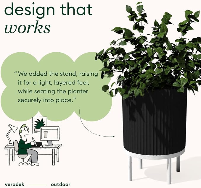 Veradek Demi Series Raised Planter - Image 5