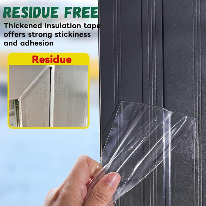 Window and AC Sealing Tape for Frame Draft Insulation, 20 Mil, 2 inch X 33FT | - Image 6
