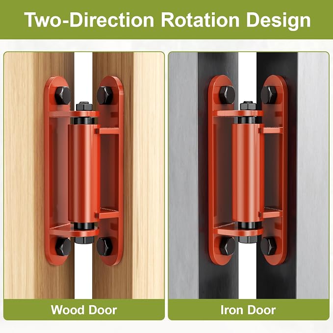 Heavy Duty Gate Hinger 7” Silent Bearing Gate Hinges Red | Gate Hinger - Image 6
