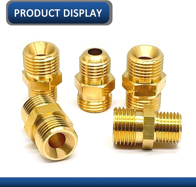 1 Pcs M16 x 1.5mm Male to M14 x 1.5mm Male Adapter, Welding Hose Coupler Adapte - Image 4