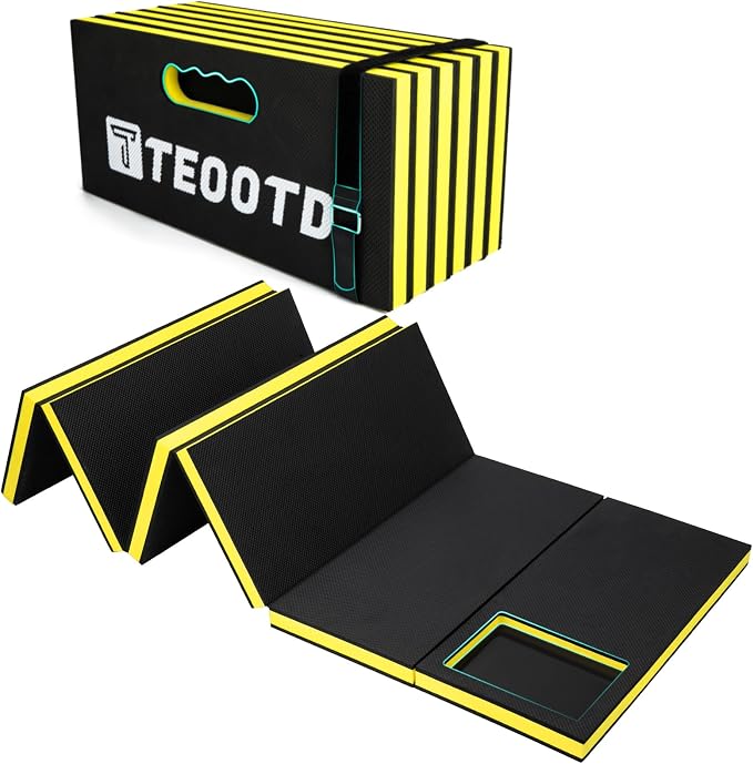 1.2" Extra Thick Foldable Mechanic Mat, Kneeling Pad by TEOOTD-YourFriend