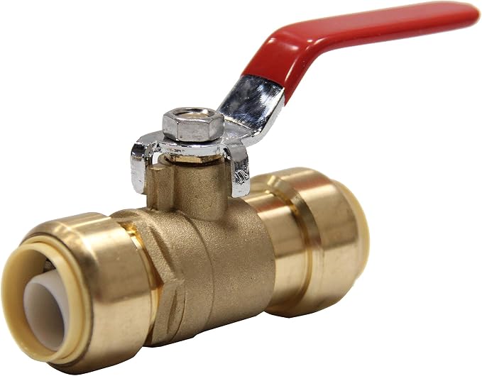 EFIELD 1/2 Inch Push-Fit Full Port Ball Valve | - Image 4