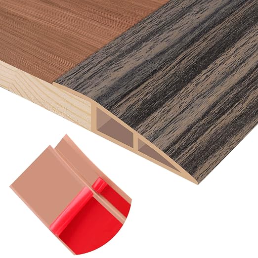 Floor Transition Strip Self Adhesive Vinyl Door Threshold Strip | Rubber by Heonay
