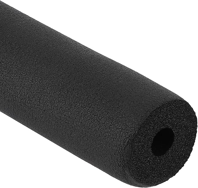 PATIKIL 1/2" ID x 6.6Ft x 0.59" Pipe Insulation Foam Tube, Pipe Cover Wrap Roll by PATIKIL