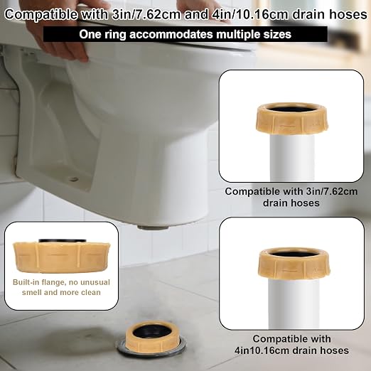 11pcs Extra Thick Toilet Wax Ring Replacement Kit, Toilet Wax Ring - Image 3