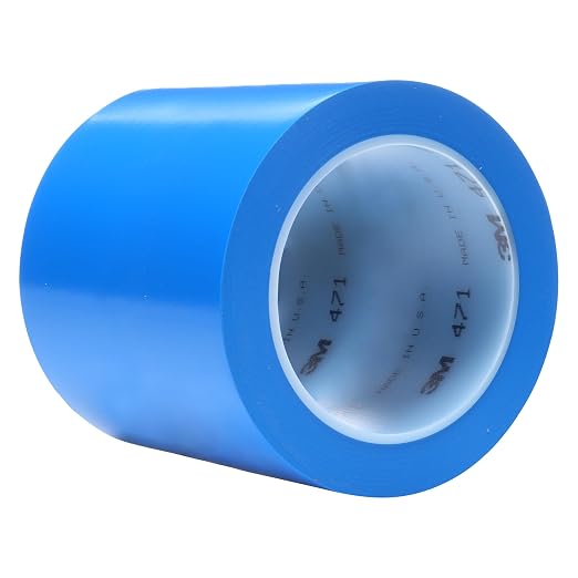 3M Vinyl Tape 471, 4 in x 36 yd, 1 Roll by 3MIndustrial