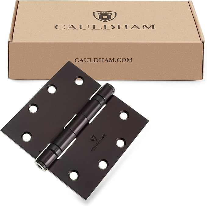 Cauldham Commercial-Grade 4-1/2" Full Mortise Ball-Bearing Door Hinges - Image 6
