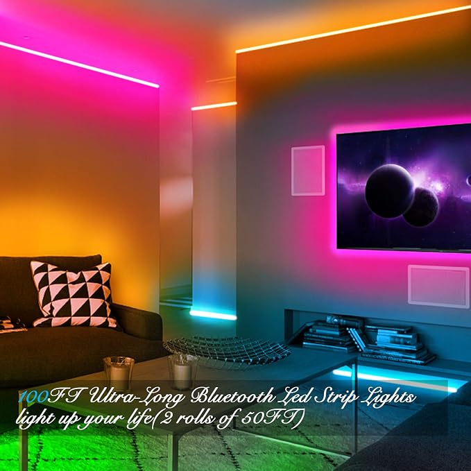 DAYBETTER Led Strip Lights 100 ft Smart - Image 8