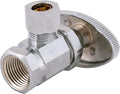 Eastman 3/8 Inch OD Compression x 3/8 Inch FIP Compression Multi-Turn Angle by Eastman