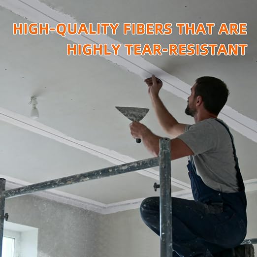 QILIMA Self-Adhesive Fiberglass Drywall Joint Tape Mesh - Image 5