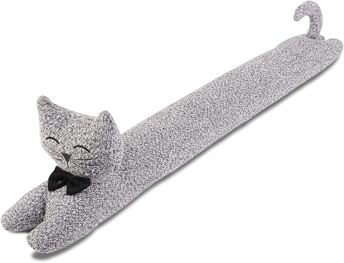 34 Inch 3LB Heavy Duty Under Door Draft Stopper, Decorative Soundproof Door by SANFERGE