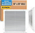 Fits 18x18 Hole | Aluminum Return Air Grille by Handua | Vent Cover Grill by Handua