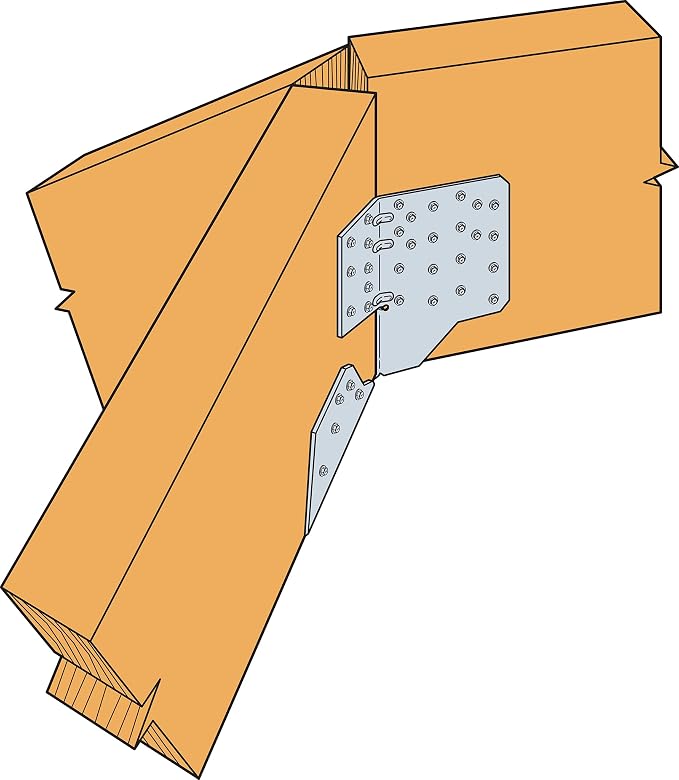 Simpson Strong-Tie HHRC44 Hip-Ridge Face-Mount Connector - Image 12