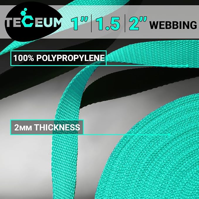 Webbing Strap, 3/4" to 2", 10-50 Yds, EDC gear, backpack repair and pet dog - Image 2