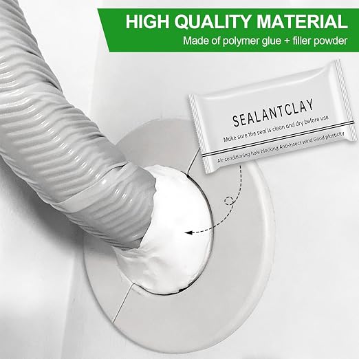 Upgraded Waterproof Sealant Mastic 8-Pack, Fast Drying Moldable Sealing Clay - Image 2