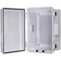 ABS Electrical Junction Box, Ventilated Design, Cable Grommets, IP65 Waterproof by ANIMACYN