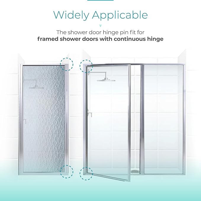 5/16" Shower Door Hinge Pin for Framed Shower Doors - Image 3