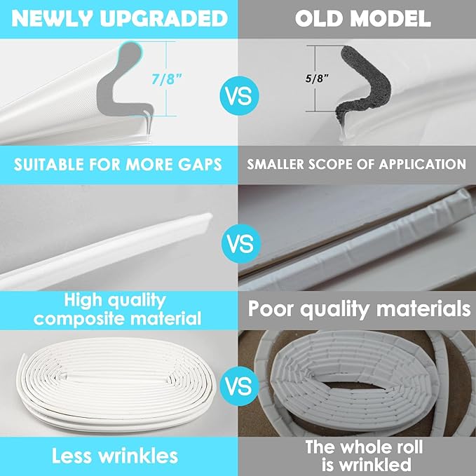 Kerf Weather Stripping Door Seal Soundproof Insulation - Image 5