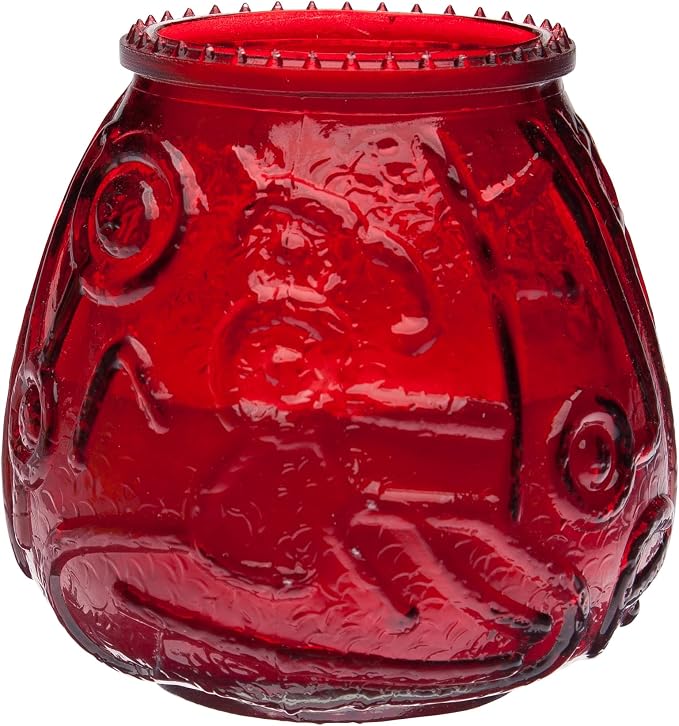 Sterno Euro-Venetian Wax Candles, 45-Hour Burn, 6 Pack | Decorative glass - Image 3