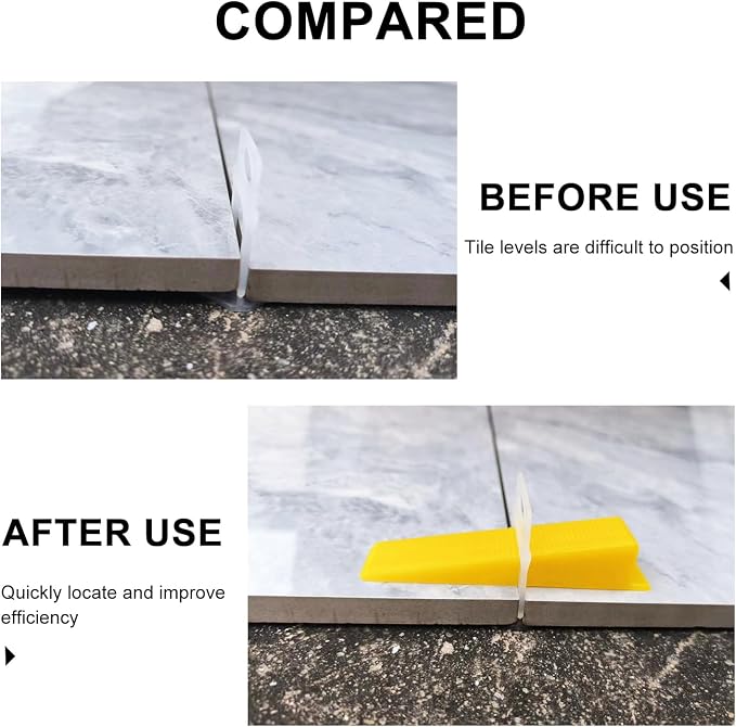 Tile Leveling System Clips 1/16" Tile Leveler Clips 1/16 tile spacer 1.5mm tile - Image 6