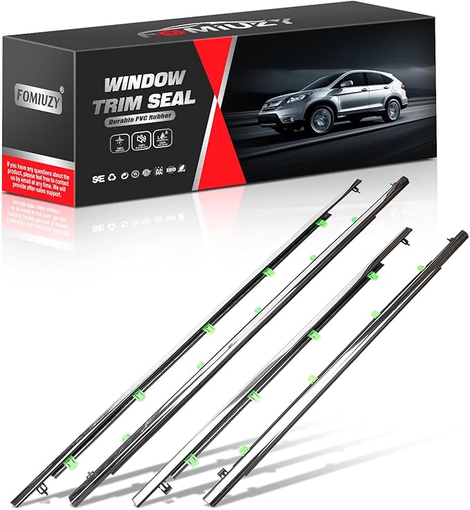 Door Window Trim Seal Weather Stripping Moulding Belt Glass Sweep Felt Kit Fit by FOMIUZY