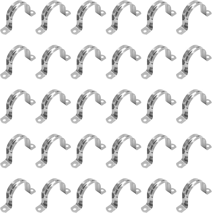 Bonsicoky M50 Rigid Pipe Strap, Stainless Steel, 0.71" Width, by Bonsicoky
