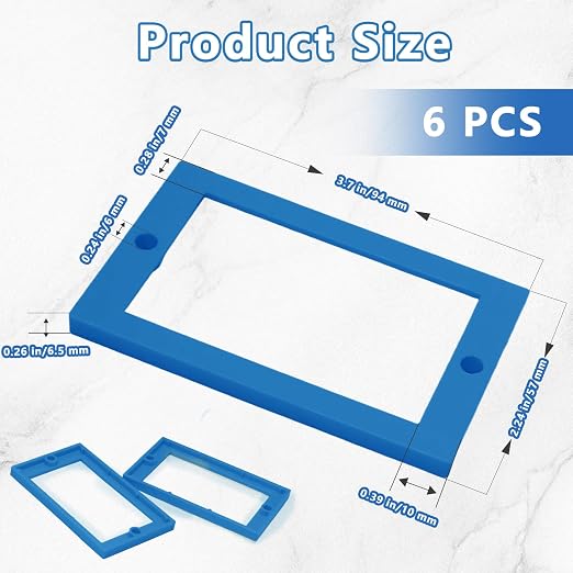 1/4" Electrical Box Extenders, For Electrical Outlet Switches, For Power Socket - Image 4