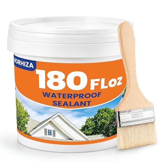 180 Oz Transparent Waterproof Sealant, Indoor & Outdoor by Unknown