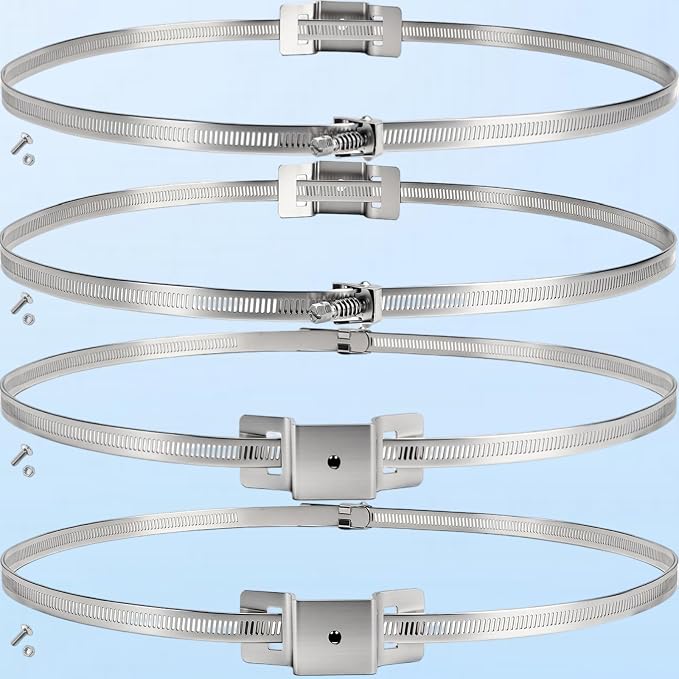 Tlence 4 Pack Sign Mounting Brackets - Image 5