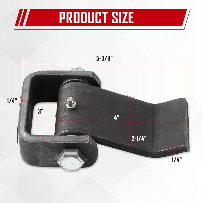 Greaseable Weld-On Trailer Hinges 8Pcs Strap Style Short Leaf Gate Hinges | - Image 4