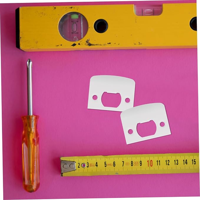 Veemoon Replacement Lock Strike Plate Stainless Steel Door Strike Plate Door - Image 4
