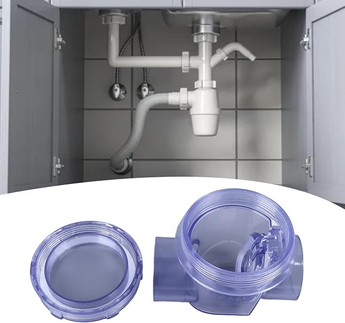 WALFRONT Check Valve Non Return Valve PVC Inline One Way Toilet Backwater - Image 6
