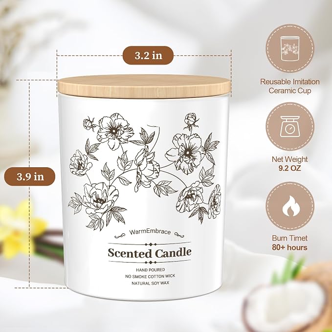WarmEmbrace Deluxe Scented Candle - Image 3