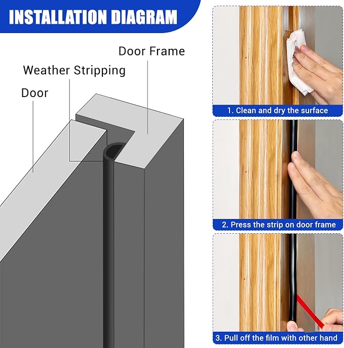 Weather Stripping Door Seal - Image 3